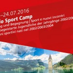 Euregio Sportcamp vom 17.-24. Juli 2016 in Mals im Vinschgau